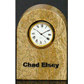 Arch of Titus Beige Marble Clock Award